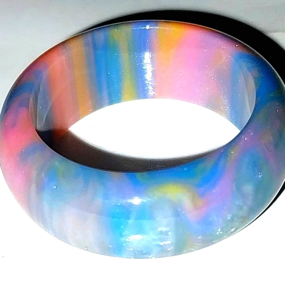 Colorful Resin Ring